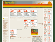 Tablet Screenshot of dreadspullen.nl